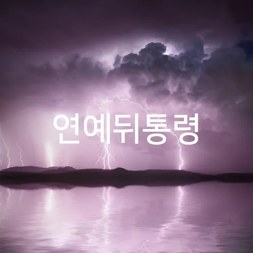 연예뒤통령