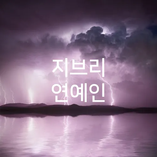 지브리 연예인