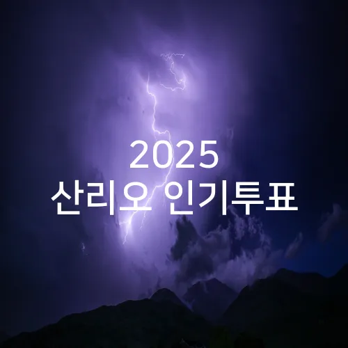 2025 산리오 인기투표