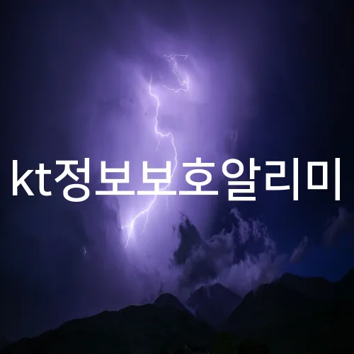 kt정보보호알리미