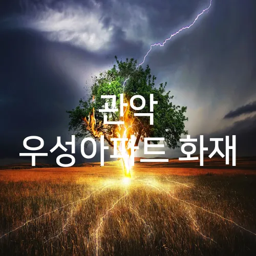 관악 우성아파트 화재