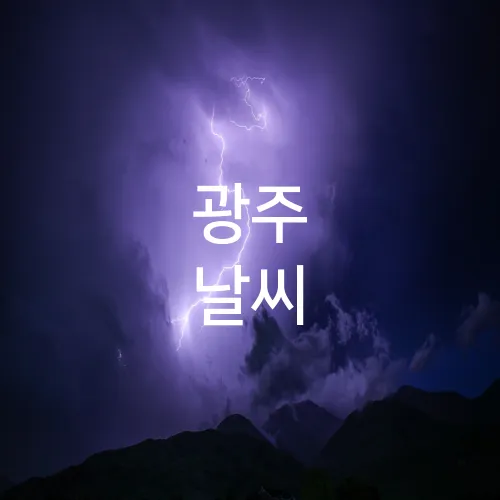 광주 날씨