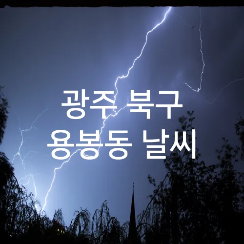 광주 북구 용봉동 날씨