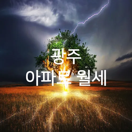 광주 아파트 월세