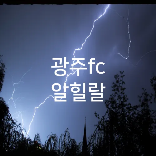 광주fc 알힐랄