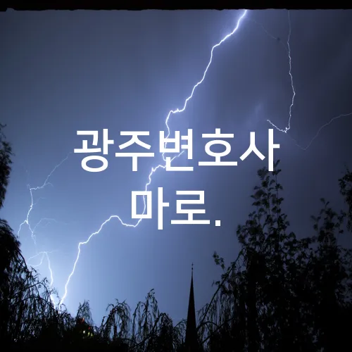 광주변호사 마로.