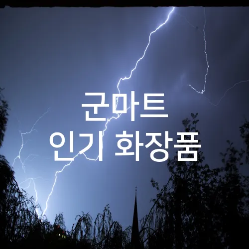 군마트 인기 화장품