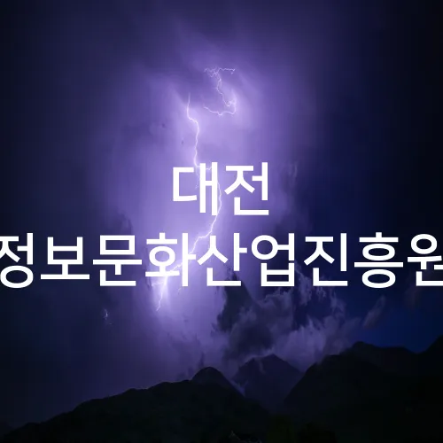 대전 정보문화산업진흥원