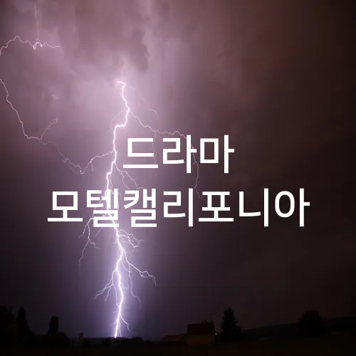 드라마 모텔캘리포니아