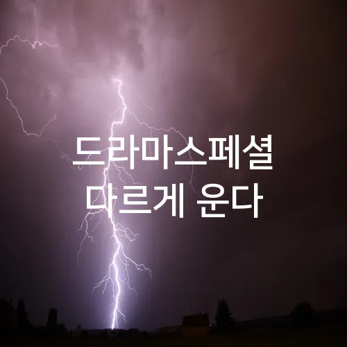 드라마스페셜 다르게 운다