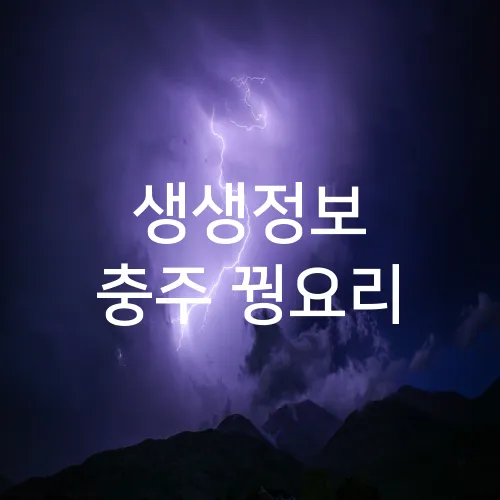 생생정보 충주 꿩요리