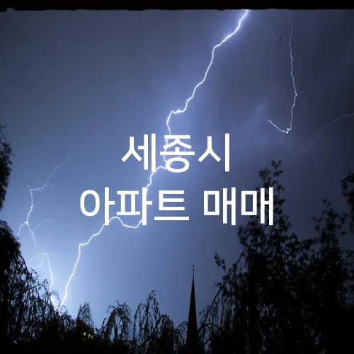 세종시 아파트 매매