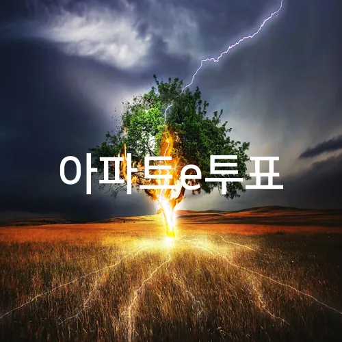 아파트e투표
