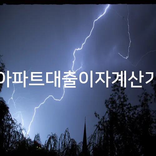 아파트대출이자계산기