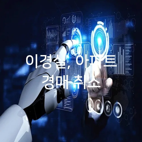 이경실, 아파트 경매 취소