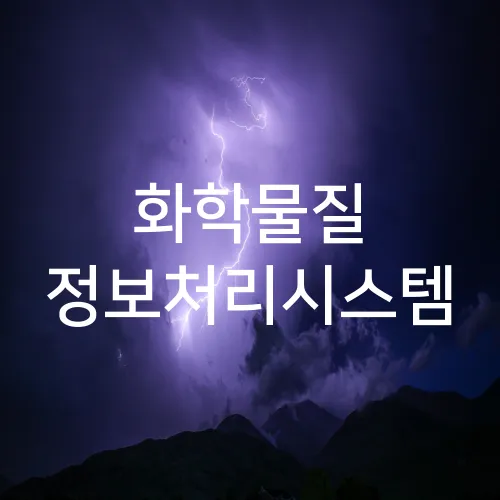 화학물질 정보처리시스템