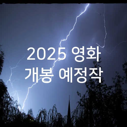 2025 영화 개봉 예정작