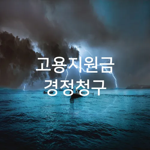 고용지원금 경정청구