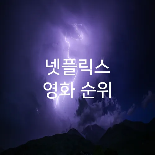 넷플릭스 영화 순위