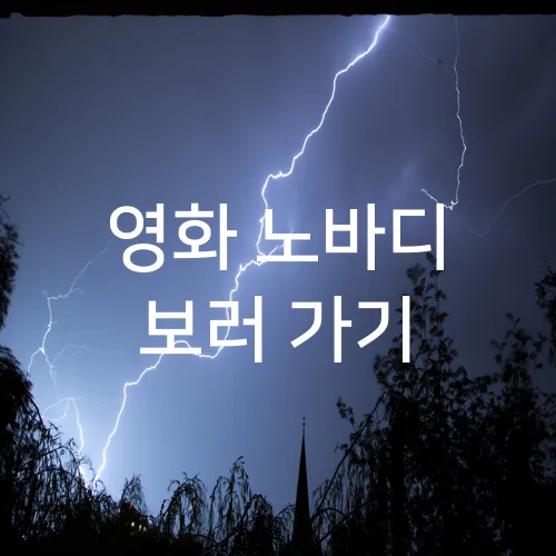 영화 노바디 보러 가기