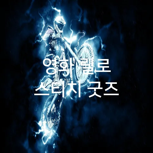 영화 릴로 스티치 굿즈