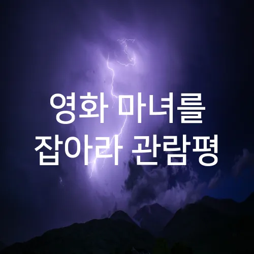 영화 마녀를 잡아라 관람평