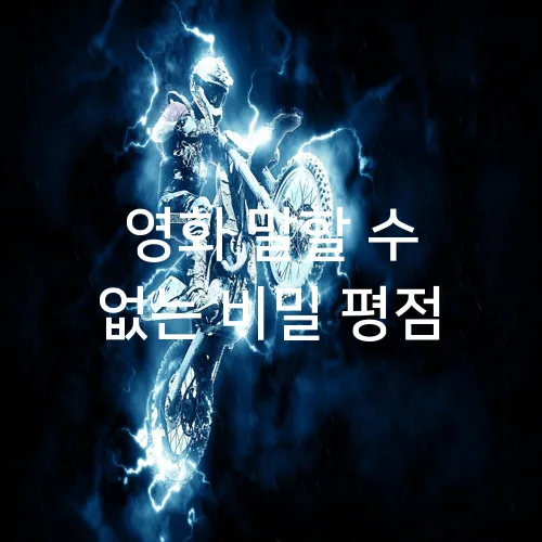 영화 말할 수 없는 비밀 평점