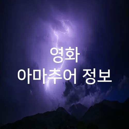 영화 아마추어 정보