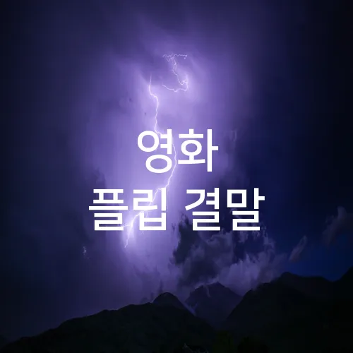 영화 플립 결말