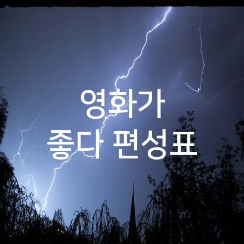영화가 좋다 편성표