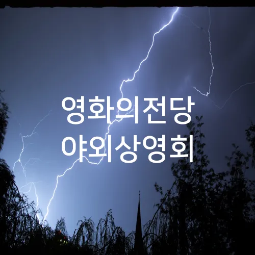 영화의전당 야외상영회