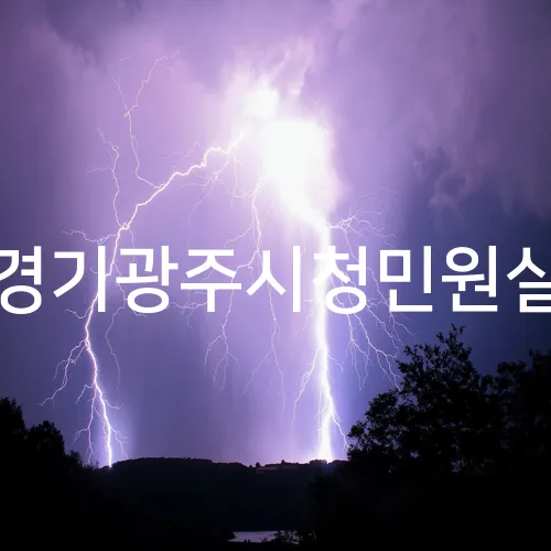 경기광주시청민원실