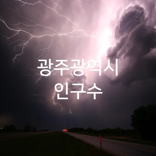 광주광역시 인구수