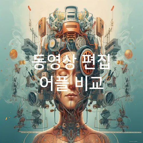 동영상 편집 어플 비교