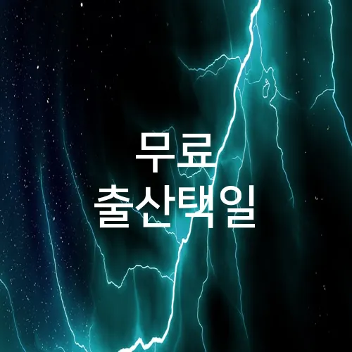 무료 출산택일