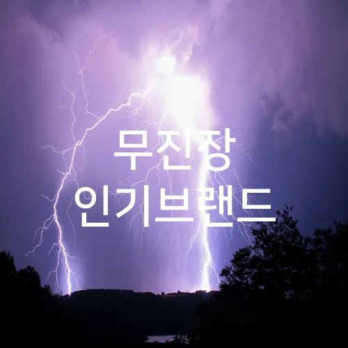 무진장 인기브랜드