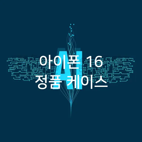 아이폰 16 정품 케이스