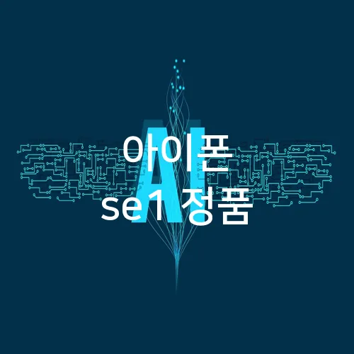 아이폰 se1 정품