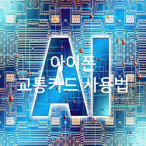 아이폰 교통카드 사용법