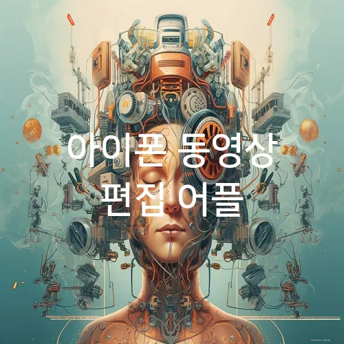 아이폰 동영상 편집 어플