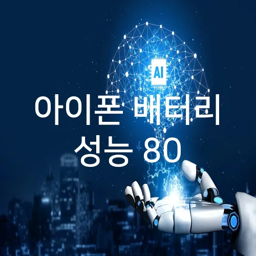 아이폰 배터리 성능 80
