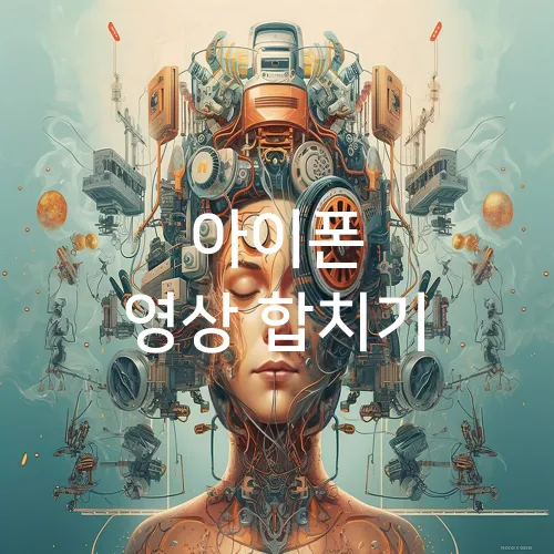 아이폰 영상 합치기