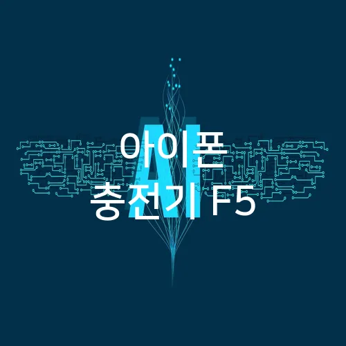 아이폰 충전기 F5