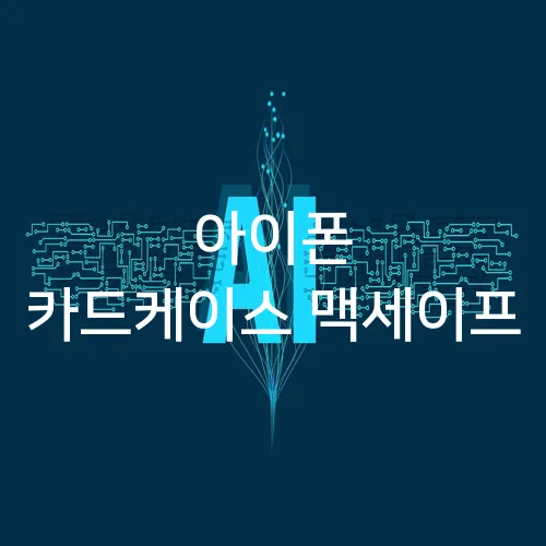 아이폰 카드케이스 맥세이프