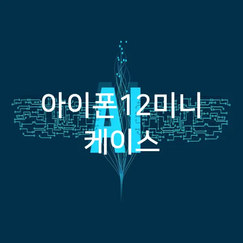 아이폰12미니 케이스