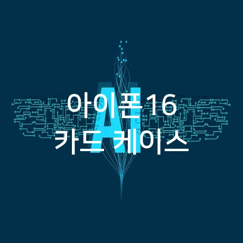 아이폰16 카드 케이스