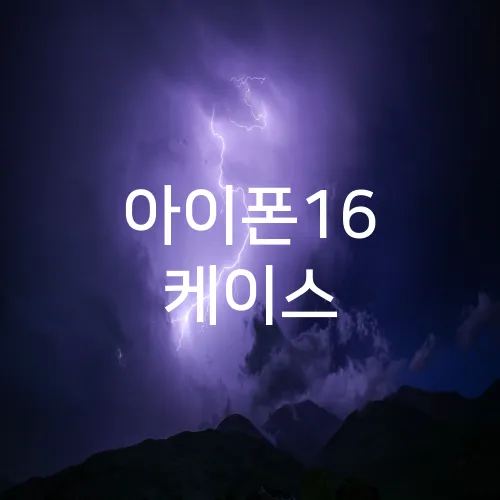 아이폰16 케이스