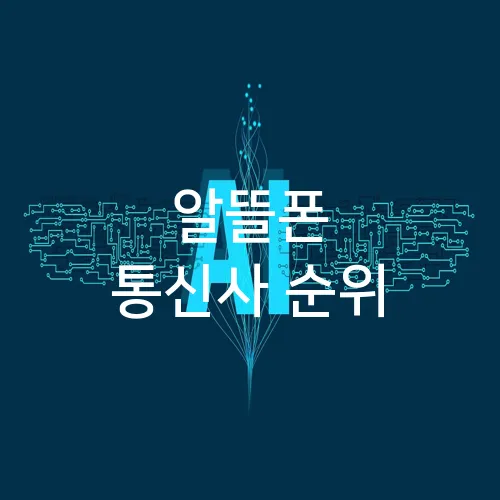 알뜰폰 통신사 순위
