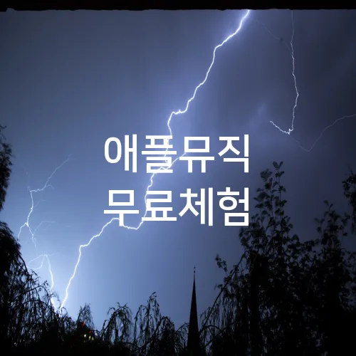 애플뮤직 무료체험