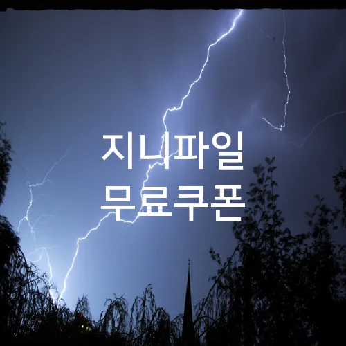 지니파일 무료쿠폰
